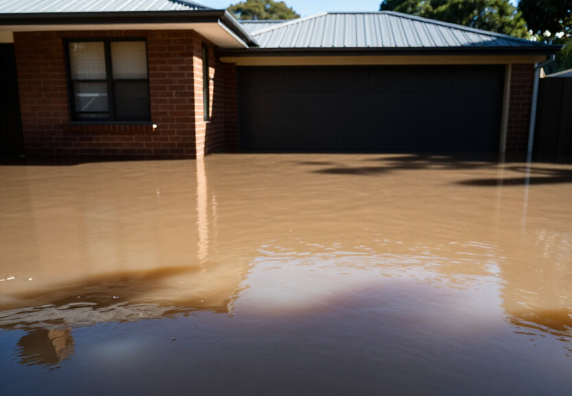 Before and After Flood Damage in Redfern